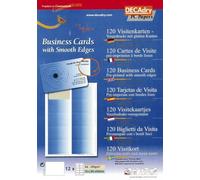 Pack 12x10 Cartes Bleu Cyan 200g