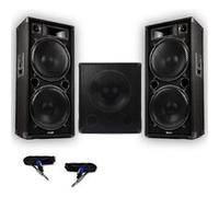 pack 15-215-sk 4600w sub38 -2 enceintes 15 +cables
