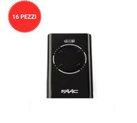 Pack 16 Pièces Transmetteur 868 MHZ Long Range XT4 868 Slh LR Noire Faac 7870101