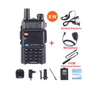 (Pack 16) Véritable talkie-walkie 8W UV-5R UV 5R Station radio CB amateur haute puissance UV5R 8