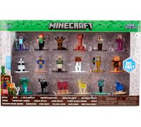 Pack 18 Figurines Minecraft Nano Metalfigs - Jada Toys