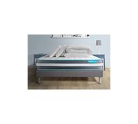 Pack BODYFORM 180 x 200 cm Sommier Kit GRIS - 20cm - Mmoire de forme - Equilibr - Sommier kit Gris - Avec couette et oreillers