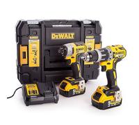 DEWALT - PERCEUSE COMBI ET VISSEUSE A IMPACT 18V XR - DCK266P2T-QW