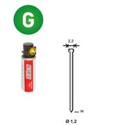 PACK 2 000 J-30 GALVA + 2 GAZ GAZ0020 - ASLAFIX - P6J-301