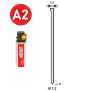 PACK 2 000 J-50 INOX + 2 GAZ GAZ0020 - ASLAFIX - P6J-509