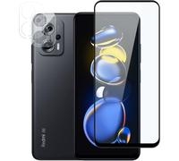 Pack 2+1 Verre Trempé 9h + 2 Protège-Lentilles Caméra Pour Xiaomi Redmi Note 11 Pro 5g ¿ Bords 3d, Anti-Empreintes, Résistant Aux Rayures, Pose Sans Bulles