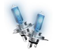 Pack 2 Ampoule H4 100w Lampe - Xenon Effect - Lumière Halogène 12 V Super Bright Fog Xenon Hid Ampoule Blanc Pour Voiture Et Moto