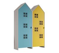 Combinaison D'armoires 2 Parties Casami Bruges bleu jaune