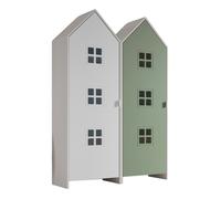 Combinaison D'armoires 2 Parties Casami Bruges blanc vert