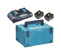 Makita Kit Makita Power Source 2x 5,0 Ah 197629-2 avec double chargeur Quantité:1