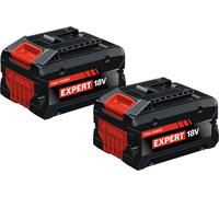 Pack 2 batteries 18V Twinpack EXBA 18V-80 8 Ah BOSCH EXPERT 1600A0373D