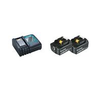 Pack 2 batteries BL1850B 18V 5 Ah + chargeur DC18RC MAKITA