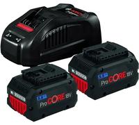 Pack 2 Batteries BOSCH ProCORE18V 5,5Ah Professional + Chargeur GAL 1880 CV Professional