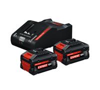 Pack 2 batteries EXPERT EXBA 18V-80 8 Ah + chargeur EXAL 18V-160 BOSCH