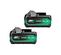 Pack 2 batteries MultiVolt HIKOKI BSL36A18X - 36V - 2.5Ah / 18V - 5Ah Li-ion 380205