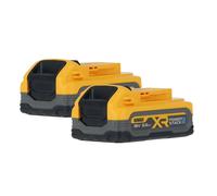 Pack 2 batteries powerstack xr 18V 3.5Aah li-ion - DEWALT - DCBP318S2-XJ
