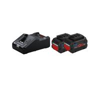 Starter kit avec 2 batteries Procore 18V 8Ah + chargeur GAL 18V-160 en boîte en carton - BOSCH - 1600A02T5P