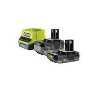 Ryobi ONE+ kit 2,0 Ah + 4,0 Ah - deux batteries + chargeur grande autonomie