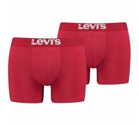 Pack 2 boxers - Rouge Levi's Underwear en coton Rouge S