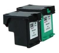 Cartouche d'encre GENERIQUE Pack 2 Cartouches d'encre compatible HP 336/342 xl.