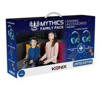 Pack 2 Casques Gaming Konix Family P4 + 2 Paires d’appuie-pouces Pro + 2 Câbles de charge G