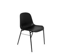 Pack 2 Chaises Alborea Noir Noir
