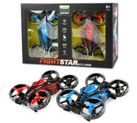Pack 2 Drones Racing Et Combat Aérien Rtf Rouge Et Bleu-Amewi Rouge