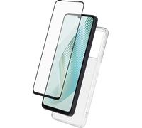 Pack 2 en 1 Coque Honor X5C Plus Souple Transparente + Protège écran 2.5D + SmartFrame™ - Certifié GRS Bigben