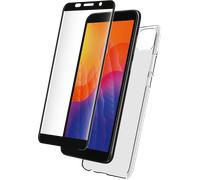 Pack 2 en 1 Coque Huawei Y5P Souple Transparente + Protège écran 2.5D Bigben