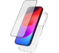 Pack 2 en 1 Coque iPhone 17 Pro Souple Transparente + Protège écran 2.5D + SmartFrame™ - Certifié GRS Bigben