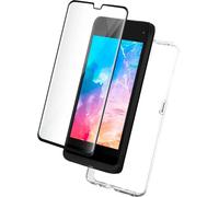 Bigben Connected Pack Coque et Verre pour Logicom Five Souple Transparent