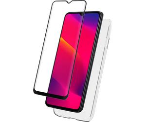 Pack 2 en 1 Coque Oppo A9 / A5 Souple Transparente + Protège écran 2.5D Bigben