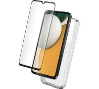 Pack 2 en 1 Coque Samsung Galaxy A15 4G / A15 5G Souple Transparente + Protège écran 2.5D + SmartFrame™ - Certifié GRS Bigben