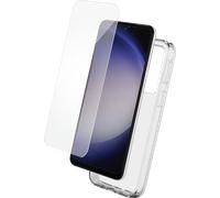 Pack 2 en 1 Coque Samsung Galaxy S24 Souple Transparente + Protège écran 2.5D + SmartFrame™ - Certifié GRS Bigben