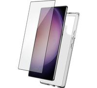 Pack 2 en 1 Coque Samsung Galaxy S24 Ultra Souple Transparente + Protège écran 2.5D + SmartFrame™ - Certifié GRS Bigben