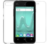 Pack 2 en 1 Coque Wiko Sunny 3 Souple Transparente + Protège écran 2.5D Bigben