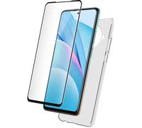 Pack 2 en 1 Coque Xiaomi Mi 10T Lite Souple Transparente + Protège écran 2.5D Bigben