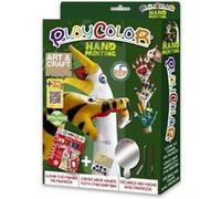 Pack 2-en-1 Peinture au Doigt avec Crayons de Contour + Playcolor Make Up Basic - 6 sticks de peinture maquillage 10g - 11651 Pirate G