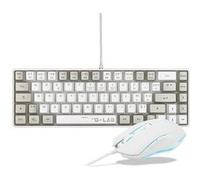 The G-Lab Combo Hydrogen - Pack Clavier 60% & Souris Gamer RGB