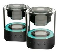 Pack 2 enceintes sans fil Wiko Wishake Vibes Bluetooth Noir Noir G