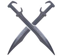 Pack 2 Epees 300 Polypropylene Glaive Leonidas Spartiate Décoration