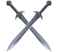 Pack 2 Epees de Combat en Polypropylene 83cm Epee Entrainement Glaive Repliksword