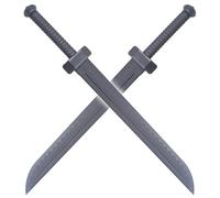 Pack 2 Epees Plastique Epees de Combat en Polypropylene 79cm Entrainement Arts Martiaux