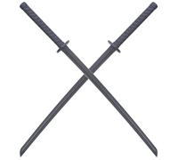Pack 2 Epees Plastique Katanas Sabre en Polypropylene 112cm Entrainement Combat
