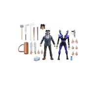 Pack 2 Figurines Action Casey Jones Et Soldat 18Cm