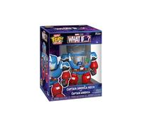 Funko Bitty Bots: Marvel What If? - Captain America Mech with Captain America - Figurine en Vinyle de Collection - Idée Cadeau - Produit Officiel - Jouets pour Enfants et Adultes
