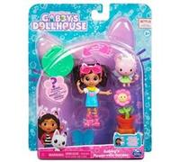 Gabby et la Maison Magique - Gabby's Dollhouse - 2 FIGURINES ET ACCESSOIRES - Gabby, 1 Figurine Chat, Accessoires - Dessin Animé Gabby Et La Maison Magique - Jouet Enfant 3 Ans et + - Modèle Aléatoire