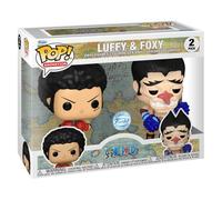 Pack 2 Figurines Pop Animation One Piece Luffy & Foxy with Chase Modèle aléatoire Exclusivité Fnac