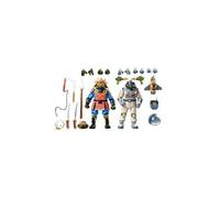 Pack 2 figurines - Les Tortues Ninja (Cartoon) Space Adventure & Samurai Turtles 18 cm G