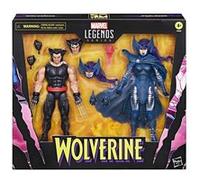 Pack 2 Figurines Marvel Legends Series Wolverine et Psylocke Multicolore G